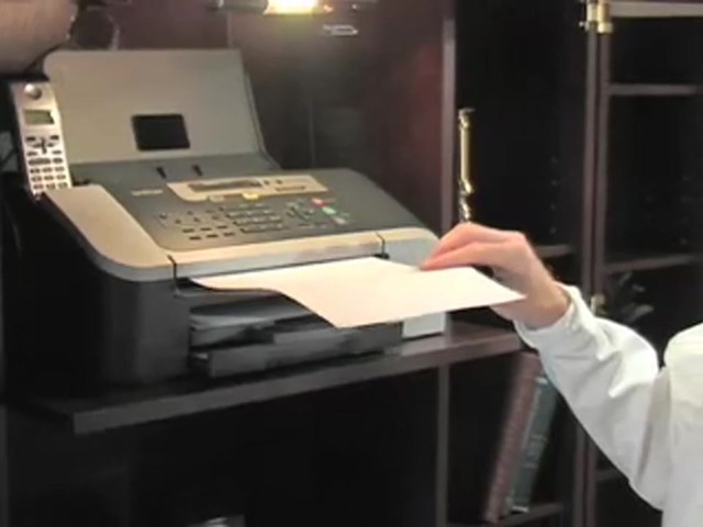Brother&reg; Intellifax&#153; Copier / Fax Machine with Handset (Refurbished) - image 5 from the video